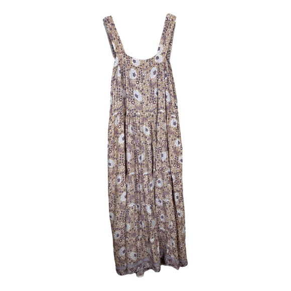 Natalie Martin Dresses & Skirts - Natalie Martin Jasmine Maxi Dress Small Vintage Flowers Amethyst Print Tiered